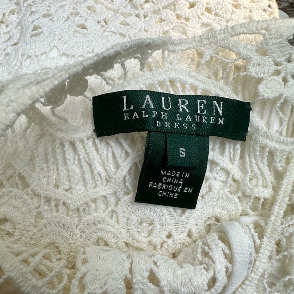 Vintage Lauren Ralph Lauren lace cocktail dress - Picture 3 of 5